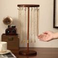 Jewelry Holder Stand, Necklace Organizer Rack, Wood Display Storage for Necklaces, Bracelets, Rings, Earrings. 