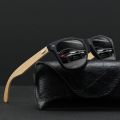 2PCS Fashion Classic Bamboo Wood Sunglasses Men Women Driving Fishing Colorful Trendy Lightweight Outdoor Goggles. 