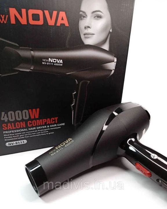 Nova nv 9110/ 9111/9112 professionals hair dryer hot and cold and( havy duty)