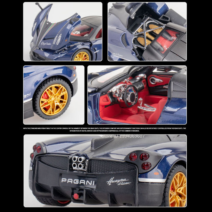 1:24%20Pagani%20Huayra%20Dinastia%20Sport%20Car%20Model%20Toys%20Alloy%20Diecast%20Sound%20Light%204%20Door%20Opened%20Racing%20Vehicle%20For%20Kids%20Gift%20Collection%20-%20Image%203