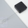 1pc Black Punch Free Automatic Sensor Door Closer Automatic Shutdown Device Non Punching Telescopic Sliding Door Device. 