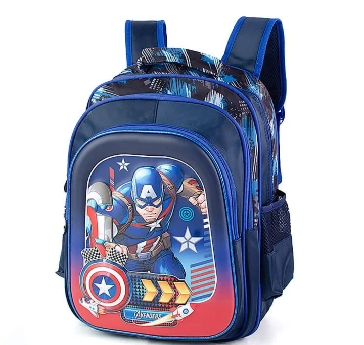 3D%20Embosed%20Cartoon%20Character%20Pre%20school%20Nursery%20Grade%201%202%203%20School%20Bag%20Healthy%20Backpack%20%203%20compartments%20-%20Image%202