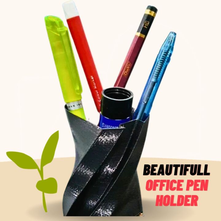 Pen Holder | Beautiful 3D Printed Creative Student | Stationery Desktop Cactus Desk | Multifunction Storage Box | Pen Container | Brush Pot Office Supplies