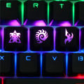 CS GO Gaming Keycaps Custom ABS Backlit Keycap For World Of Warcraft DOTA Gaming Key Caps For Mechanical Keyboard Key Cap. 