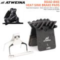 ATWEINA Resin L05A Brake Pads Metal Heat Dissipation Fins MTB Bicycle Brake Pads Hydraulic Brake Pads. 