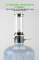 BRS-55 Dreamlike Candlelight Lamp Windproof Candle Light Gas Burner Stove Outdoor Camping Lights Tent Lighting Equipment. 