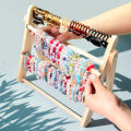 Solid Wood Multi-Layer Bracelet Storage Rack, Necklace and Ankle Chain Trapezoidal Display Rack, Large Capacity Organizing Rack. 