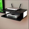 2 Layers Wall Mounted Shelf For WiFi Router, Phone, Decorative items, Book Shelf. 
