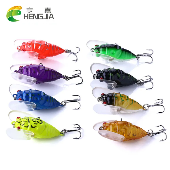 HENGJIA%201pcs%20Fishing%20Lure%20Bass%20Cicada%20Pesca%206g%204.2cm%20Simulation%20Insects%20Hard%20Bait%20Crankbait%20Fishing%20Wobblers%20%20Tackle%20-%20Image%204