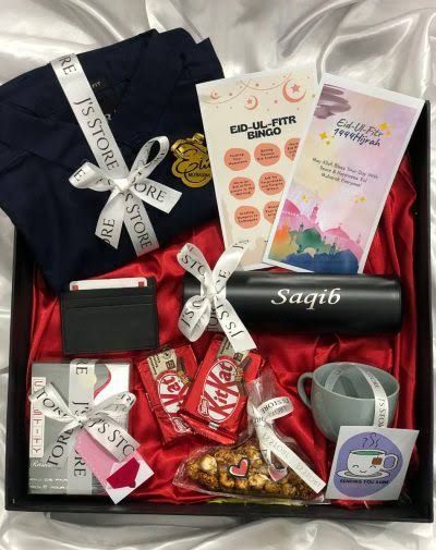 Customize Unstich Shalwar Kameez Gift Box | Best Gift For Eid | Best Gift For Fiance,Husband, Brother And Love One's | High Quality Customize Gift Box | Best Collection For Men