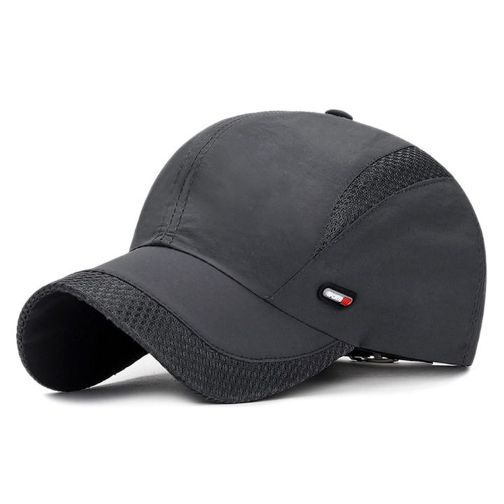 Waterproof%20Cotton%20Quick%20Dry%20Baseball%20Cap%20Snapback%20Hats%20Mesh%20Sun%20Hat%20-%20Image%207