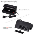 Multi-Currency Money Detector Counterfeit Cash Currency Banknote Checker Tester Single UV Light w/ ON/OFF Switch for EURO POUND. 