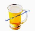 Newfangled - Superb Quality - Beer Mug Glass for water juice and milk 390ml 1pc. - Kitchen & Dining - Express Yourelf- Delights.