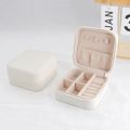 Mini Jewelry Organizer Display Travel Jewelry Zipper Case Boxes Earrings Necklace Ring Portable Jewelry Box..