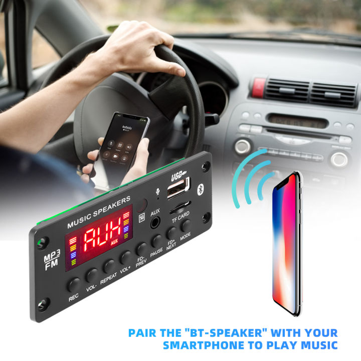 DC%2012V%2050W%20Amplifier%20Bluetooth%205.0%20Decoder%20Board%20Audio%20MP3%20Player%20FM%20Radio%20TF%20USB%203.5mm%20AUX%20Module%20Bluetooth%20Receiver%20Car%20kit%20-%20Image%205