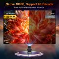 Xnano HM103-A native 1080P 2GB 16GB 500 ANSI Projector 4K Android 13 Dual WiFi5 BT5.2 1920x1080P Home Theater Cinema Mini Projectors. 
