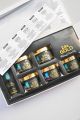 Credo 24 k Gold Whitening Skin Polish & Facial Kit - Pack Of 6. 