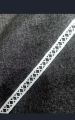 Milky lace white color. dyeable. price 4 yards. 