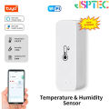 Tuya WiFi Temperature and Humidity Smart Home Thermometer Hygrometer APP Remote Alarm Work with Alexa Google Home. 