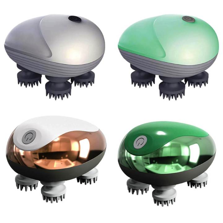 Electric Scalp Head Massager 💆♂️💆♀️ | Kneading & Vibrating Device ...