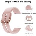 20mm/22mm Silicone band For Amazfit GTS/2/2e/3/4 GTS2 Mini/GTR 4/3/Pro/47mm/GTR2/2e/stratos/3 Bracelet Bip/U/S/lite Watch strap.