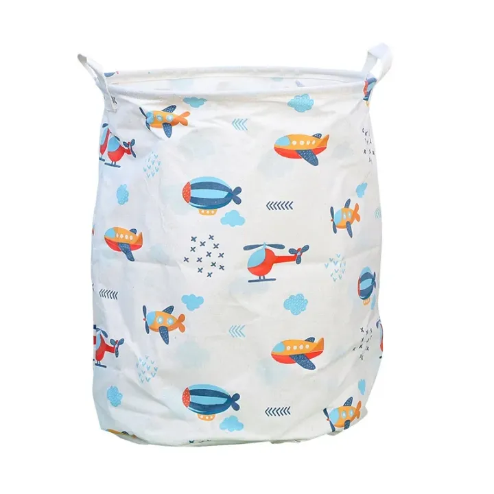 Children%20Toys%20Storage%20Bucket%20Large%20Cute%20Storage%20Basket%20Cartoon%20Print%20Clothes%20Organizer%20Baskets%20Foldable%20Household%20Laundry%20Bag%20-%20Image%203