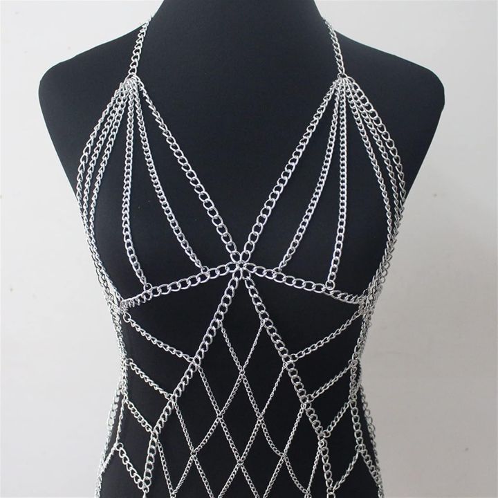 Body%20chain%20outfit%20chainmail%20necklace%20for%20festival%20outfit,%20silver%20body%20jewelry%20chain%20harness%20perfect%20for%20cosplay%20armor%20or%20rave%20outfit%20-%20Image%202