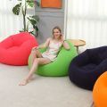 Popular Inflatable Lazy Sofa Spherical Inflatable Sofa Pvc Flocking Football Sofa Bean Bag Inflatable Sofa Blow Up Bed. 