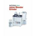 National Juicer Machine 3in1, Juicer-Blender-Grinder - Power Juicer with 1000W Power -. 