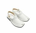 White Smart Zalmii Chappal / 30%off Summer end Sale. 