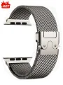 Stainless Steel Milanese For Apple watch Ultra 2 3 49mm 46mm 42mm 41mm 45mm 44mm Series 11 10 9 8 7 6 5 4 SE3 Straps Accessories.