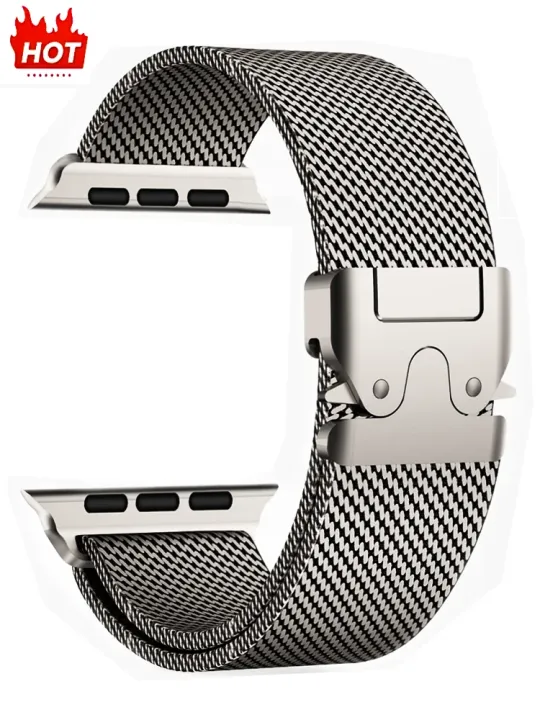 Stainless%20Steel%20Milanese%20For%20Apple%20watch%20Ultra%202%203%2049mm%2046mm%2042mm%2041mm%2045mm%2044mm%20Series%2011%2010%209%208%207%206%205%204%20SE3%20Straps%20Accessories%20-%20Image%202