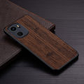 Case for OnePlus 15R ACE 6 oneplus 15 funda bamboo wood pattern Leather new phone cover Luxury coque for OnePlus 15 case capa.