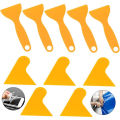 8Pcs Plastic Thick Scraper Car Vinyl Wrap Triangle Tinting Squeegee Mobile Phone Film Decal Sticker Scraper Auto Cleaning Tool. 