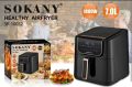 Sokany Digital Air Fryer 7 Ltrs Big Size. 