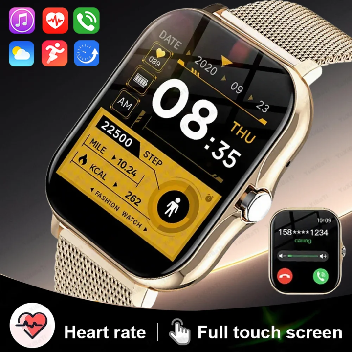 Smart Watch For Android IOS Watches 1.83inch HD Display Bluetooth Call Message Alert Music Sports Mode Smartwatch Men Women
