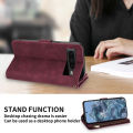 Wallet Multi-card Zipper Kickstand Photo Frame Magnetic Flip Leather Case For Pixel 8a 8 Pro 7a 7 6a 6 Protective Cover.
