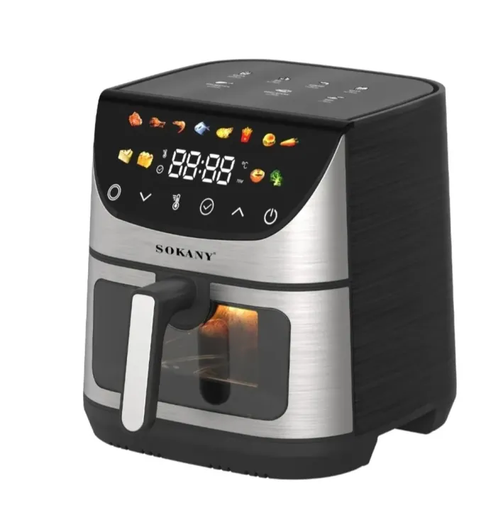 Sokany%20Air%20Fryer%209.5%20Ltrs%20With%20Glass%20Window%20Basket%202400%20Watt%20-%20Image%206