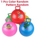 Kids Bouncyhopper  Inflatable Handle Horse Bouncing Toy Fun Stress Relief  Cartoon Bouncing Ball Beach Swimming Pool Toys ﻿. 