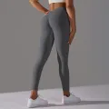Scrunch Butt Gym Leggings Sexy V Waist Push Up Leggings Women Fiteness Leggings Naked Feeling Yoga Pants Workout Tights Leggings. 