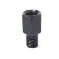 1 Pair Black Motorcycle Mirror Adapters M10 10MM M8 8MM Rearview Mirrors Conversion Bolt Clockwise Anti-clock Right Left Thread. 