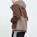 Summer Hoodie Attached zip up Light weight Jacket For Men. 