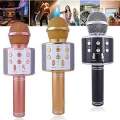 Wireless Bluetooth Karaoke Handheld Microphone USB KTV Player Bluetooth Mic. 