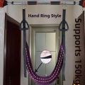 Hanging Traction Belt Ergonomic Lumbar Stretching Device Fitness Yoga Band Waist Support Disc Auxiliary Belt Single Bar Exercise. 