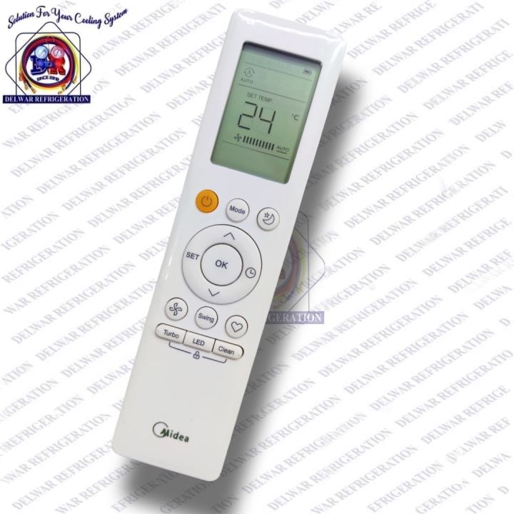 media air conditioner remote