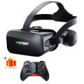 VR Glasses 3D Virtual Reality Headset Helmet For Phone Lenses Goggles Devices Viar Smart Smartphones Cell Game Viewer Mobile Set.