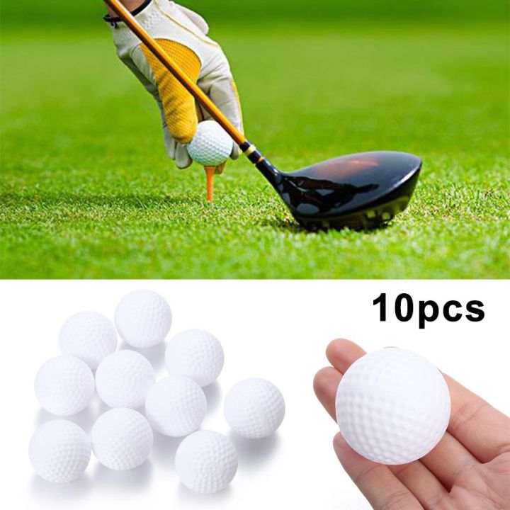 Practice%20Golf%20Balls%2010%20Pcs%20White%20True%20Flight%20Soft%20Indoor%20Air%20Ball's%20-%20Image%203