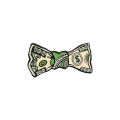 Skeleton Hand In Fist Holding Dollar Bills Enamel Pins Custom Punk Gothic Skull With Dollar Brooch Lapel Badge Halloween Jewelry. 