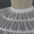 Women's 3 Hoop Skirt Petticoat Crinoline Skirt Wedding Gown Dress Underskirt Petticosts 40cm.