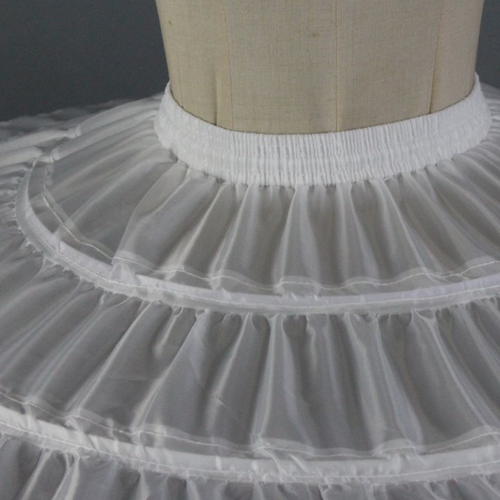 %20Women's%203%20Hoop%20Skirt%20Petticoat%20Crinoline%20Skirt%20Wedding%20Gown%20Dress%20Underskirt%20Petticosts%2040cm%20-%20Image%202